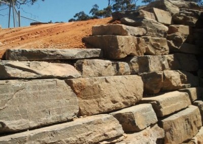 bluestone retaining Golden Grove