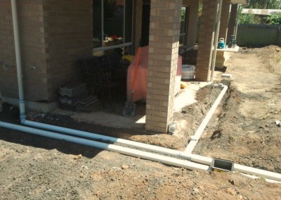 Gravity stormwater system